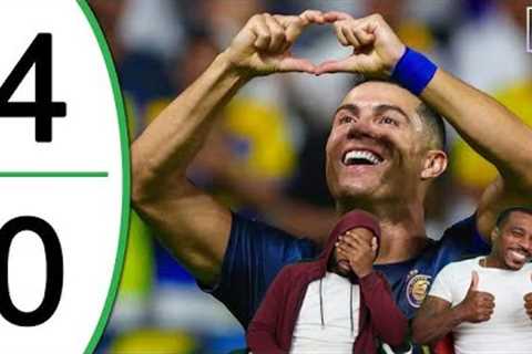 CR7 GOING CRAZY!!⚽️🤯..Al Nassr vs Al Shabab Highlights | CRISTIANO RONALDO Double (Reaction)