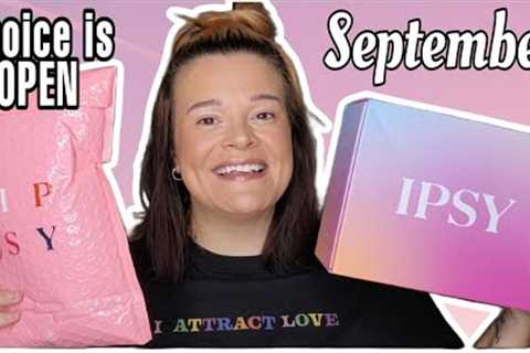SEPTEMBER Ipsy Glam Bag &amp; BoxyCharm By Ipsy || UNBOXING #ipsy @ipsydotcom