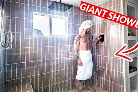 Building a GIANT Shower (Home Remodel)