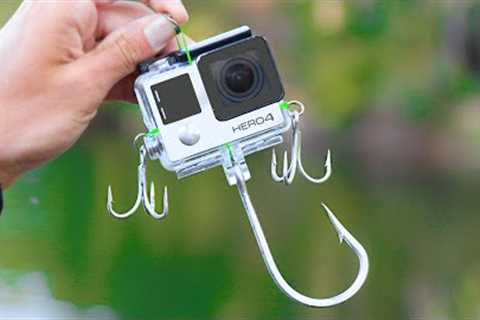 World's FIRST GOPRO FISHING LURE! (Actually Works!)
