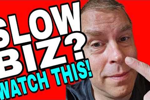 Network Marketing: 5 Steps to Take When Things Are SLOW