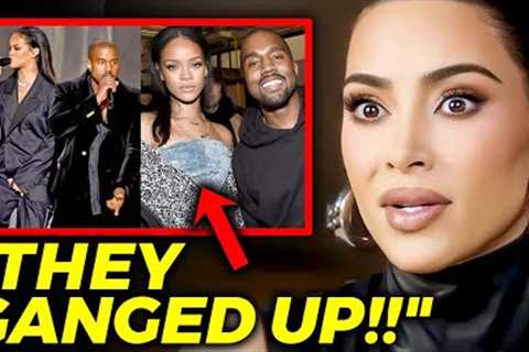 Kim Panics As Rihanna Teams Up With Kanye For New Project