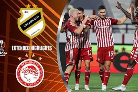 Čukarički vs. Olympiacos: Extended Highlights | UEL Qualifiers - Play-offs | CBS Sports Golazo