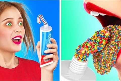 FOOD HACKS VS KITCHEN GADGETS || Genius Parenting Tips And Smart DIY Food Ideas by 123 GO! Genius