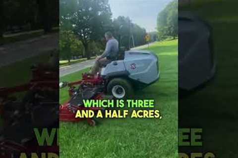 12 FEET of mowing PER pass! $80,000?! Price tag?!
