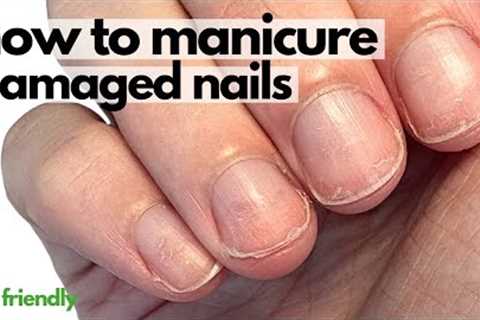 Damaged nails? Watch this [Pro Nail Technician's demo]