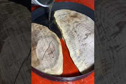 Functional Wood Art Piece #shorts #woodworking