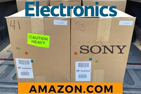 I bought a $2,525 Amazon ELECTRONICS Customer Returns Pallet + HIGH END SONY - BEATS - TECH - PHONES