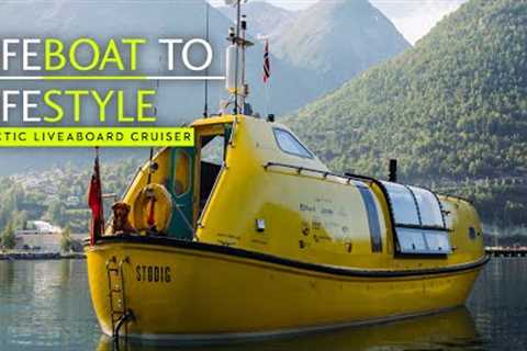 How two architects turned this cheap old lifeboat into an Arctic liveaboard cruiser - Yachting World