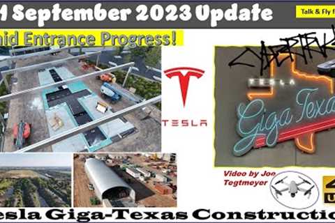 Cybertruck Production Rumors, S Excavation &amp; Many Deliveries! 1 Sep 2023 Giga Texas Update..