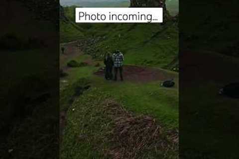 how to take Drone photos #shorts #drone #photography #aerial #fairyglen #scotland #air #lightroom