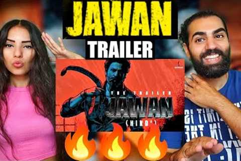 🇮🇳 BLOCKBUSTER!!!🔥🤯 REACTING TO JAWAN TRAILER! | Official Hindi Trailer | Shah Rukh Khan | Atlee