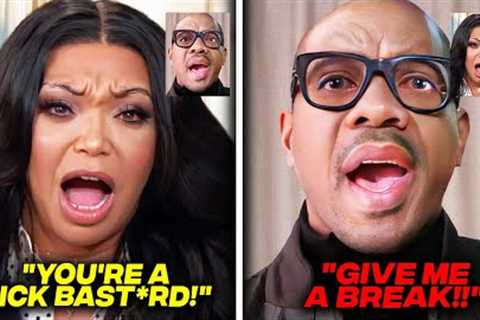Duane Martin FREAKS OUT as Tisha Campbell Exposes His NASTY Side