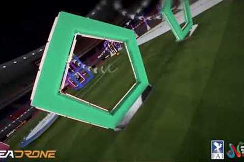 2023 FAI World Drone Racing Championship - Track - Demo flight