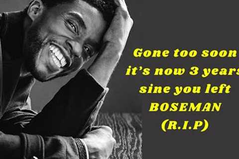 Remembering Chadwick Boseman | A Tribute To A Legendary Actor | Chadwick Boseman Death Tribute.