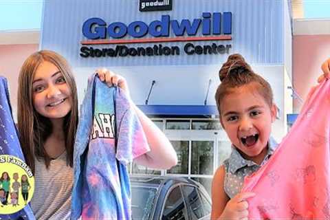KIDS SUMMER GOODWILL CLOTHING HAUL | $100 THRIFT STORE HAUL | SHOP WITH ME