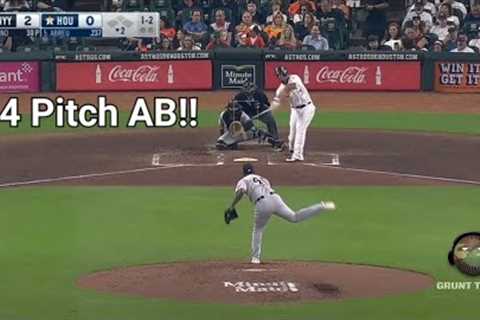 Aaron Judge hits his 31st home run, José Aberu 14 pitch at bat - Interesting game tonight 🔥