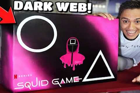 I BOUGHT A SQUID GAME MYSTERY BOX FROM THE DARK WEB...