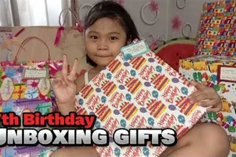 UNBOXING HER BIRTHDAY GIFTS | Michelle Obrique