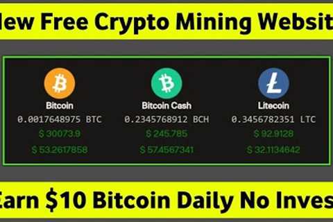 New Free Crypto Mining Website | Free Bitcoin Cloud Mining Website | Free USDT Payment Proof 2023