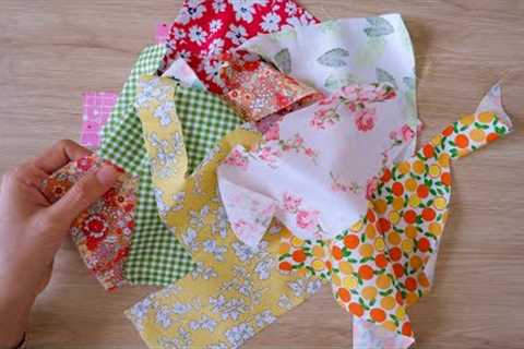 Useful Item Made From Left-over Fabric | Sewing Projects Ideas