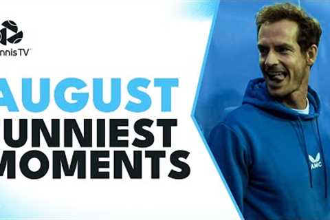 Alcaraz Doing Forfeit Push Ups, Monfils Super-Fan | Funniest Tennis Moments &amp; Fails August 2023 ..