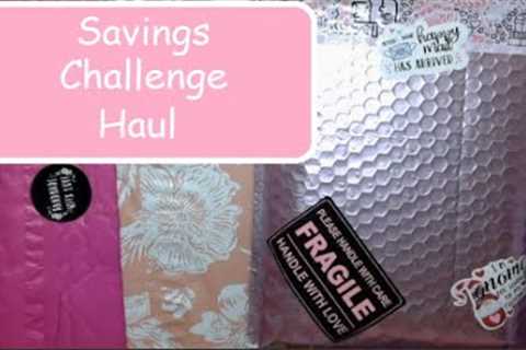 Savings Challenge Haul | Saving With Shalonda | Diva Budget Co. | Budgets N Chaos