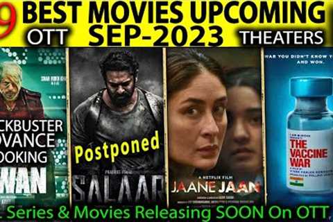 19 OTT Upcoming SEP-2023 Release Date l #Jawan #salaar #fukrey3 #ottreleasedate #trendingmovies