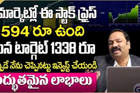 Stock Market Analysis Telugu 2023 | Stock Market for Beginners | Guru Prasad | SumanTV Money #money