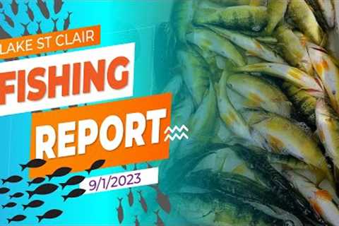 Lake St. Clair Fishing Report 9/1/2023