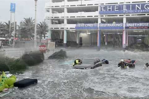 Nevada's Double Disaster🔴: Las Vegas Flash Flooding &amp; Burning Man Festival Crisis