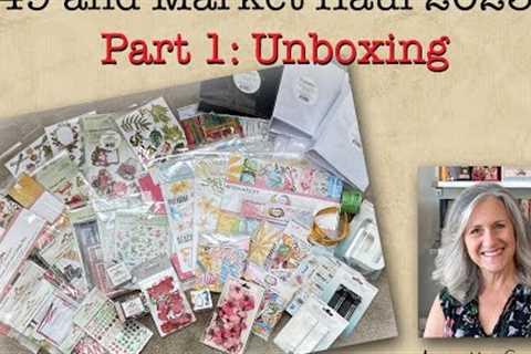 49 and Market 2023 Haul!  Part 1 - Unboxing