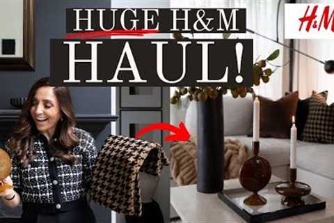 25 LUX HOME ITEMS you WON'T BELIEVE are H&amp;M HOME! + FURNITURE!