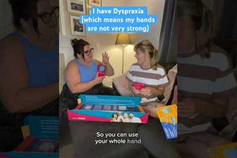 Inclusive gift unboxing with my roommate Graice! #autism #disability #unboxing