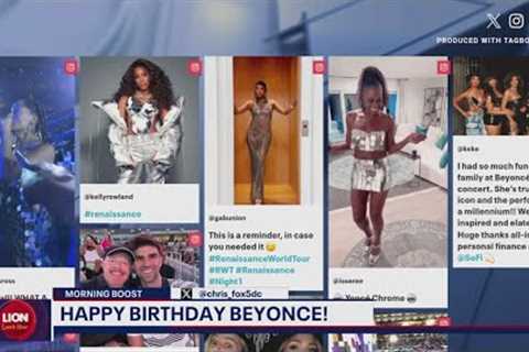 Fans and celebrities celebrate Beyonce's birthday!