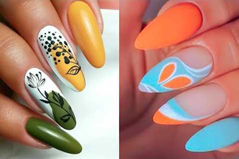 Nail Art Designs 2023  ❤️💅 Compilation For Beginners | Simple Nails Art Ideas Compilation #566