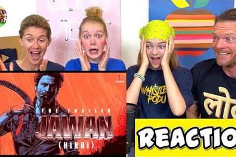 JAWAN TRAILER REACTION | Shah Rukh Khan, Vijay Sethupathi | #BigAReact
