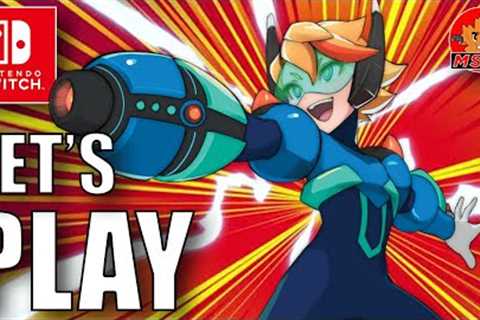 Let's Play 30XX on Nintendo Switch Performance Review | Roguelike Mega Man Indie Game