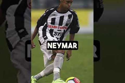 Neymar Jr Once Played For Real Madrid ⚽️🇧🇷 #football #neymar #shorts