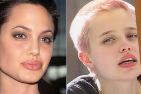 Shiloh's iconic look is clearly inherited from Angelina Jolie