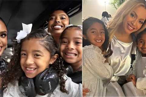 Beyonce spent some quality time with Vanessa Bryant and her daughters