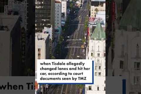Former Disney Channel star Ashley Tisdale accused of causing Hollywood car crash #shorts