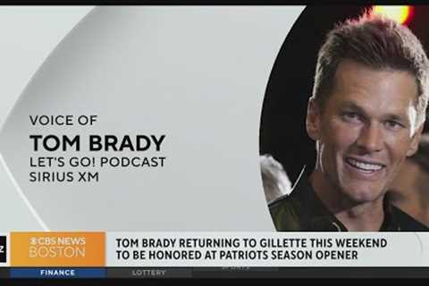 Tom Brady says he'll be creating a new memory in return to Gillette Stadium for Patriots tribute