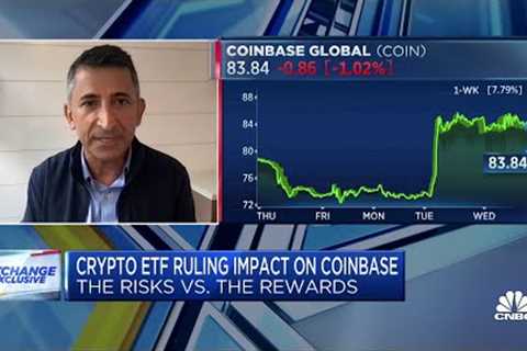 A bitcoin ETF is extremely important for the institutional adoption of crypto: Coinbase's Shirzad