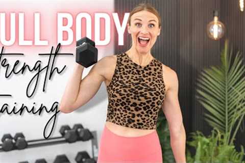 30-minute Full Body  Strength Training with Dumbbells