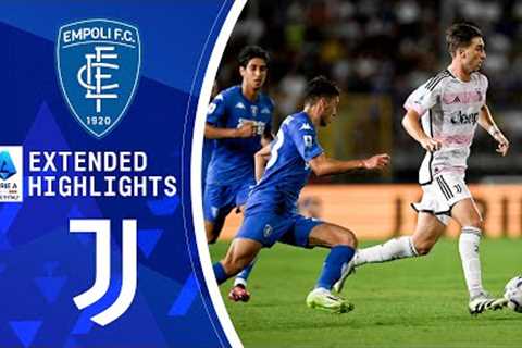 Empoli vs. Juventus : Extended Highlights | Serie A | CBS Sports Golazo