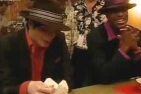 See Michael Jackson Dying from laughter on the set of You Rock My World