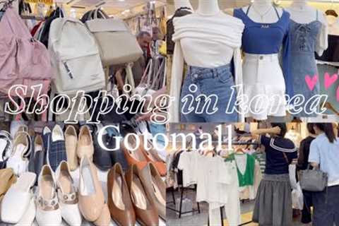 GOTOMALL fall fashion haul, What $25 can buy at underground shopping center 🧸 Shopping in korea