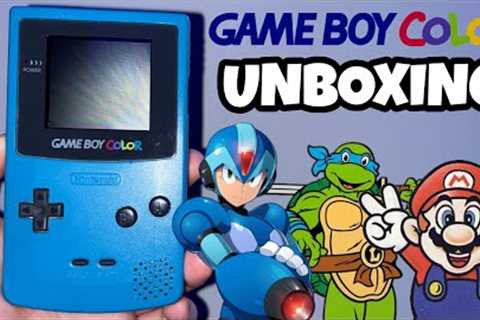 Unboxing the Game Boy Color I got from eBay