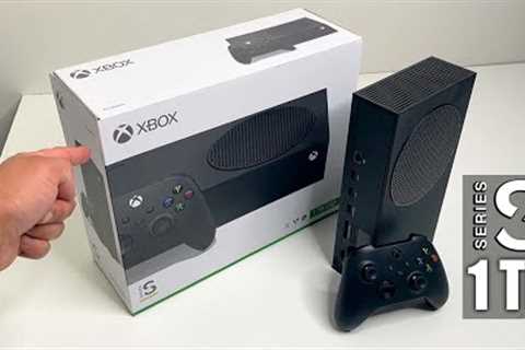 NEW Xbox Series S 1TB Carbon Black | Unboxing, Setup &amp; Review